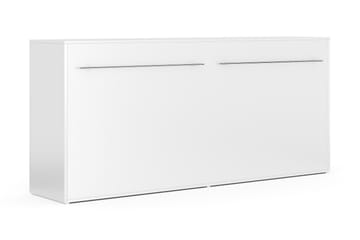 Sängskåp Solid 90x200 Horisontellt - Vit - Möbler - Säng - Gästsäng & extrasäng - Sängskåp