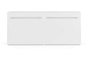 Sängskåp Solid 90x200 Horisontellt - Vit - Möbler - Säng - Gästsäng & extrasäng - Sängskåp