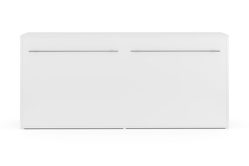 Sängskåp Solid 90x200 Horisontellt - Vit - Möbler - Säng - Gästsäng & extrasäng - Sängskåp