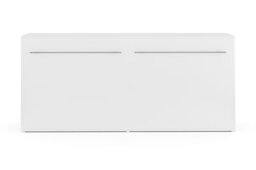 Sängskåp Solid Horisontellt 90x200 Inkl Madrass Basic - Vit - Möbler - Säng - Gästsäng & extrasäng - Sängskåp