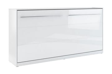 Sängskåp Storli 215x127x107 cm - Vit - Möbler - Säng - Gästsäng & extrasäng - Sängskåp