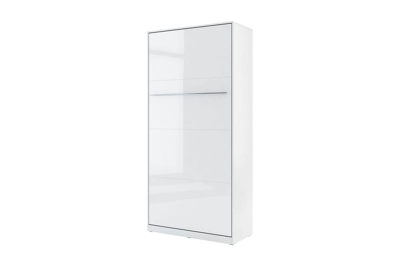 Sängskåp Storli 237x104x217 cm - Vit - Möbler - Säng - Gästsäng & extrasäng - Sängskåp