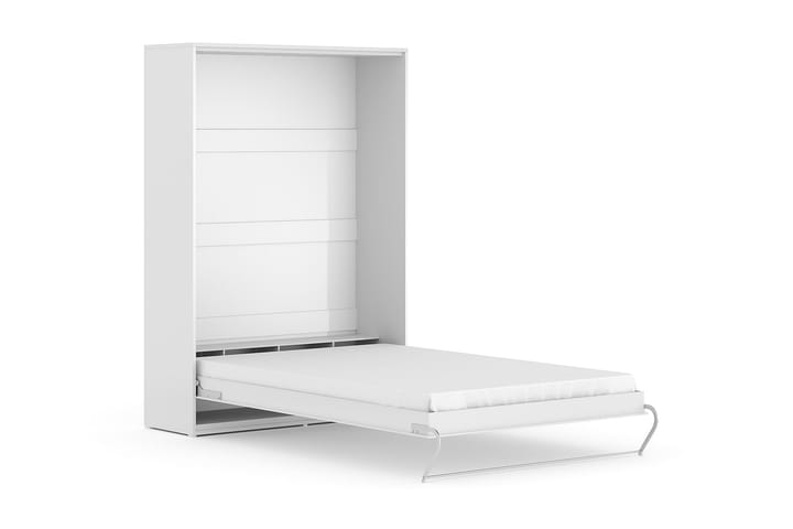 Sängskåp Solid Vertikalt 140x200 - Vit - Sängskåp