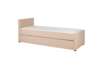 Utdragbar säng Marmande - Rosa - Möbler - Säng - Gästsäng & extrasäng - Utdragssäng