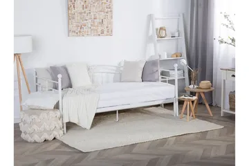 Lutebo Säng 160x200 cm - Vit - Möbler - Säng - Gästsäng & extrasäng - Utdragssäng