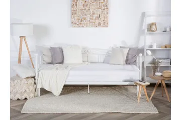 Lutebo Säng 160x200 cm - Vit - Möbler - Säng - Gästsäng & extrasäng - Utdragssäng