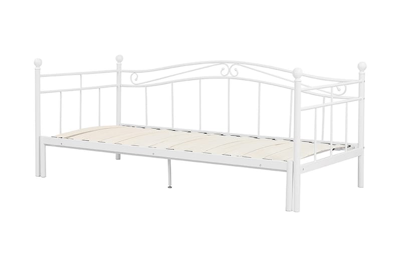 Lutebo Säng 160x200 cm - Vit - Möbler - Säng - Gästsäng & extrasäng - Utdragssäng