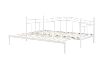 Lutebo Säng 160x200 cm - Vit - Möbler - Säng - Gästsäng & extrasäng - Utdragssäng