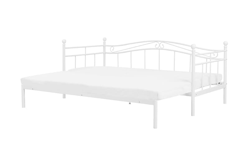 Säng Muggebo 160x200 cm - Vit - Utdragssäng