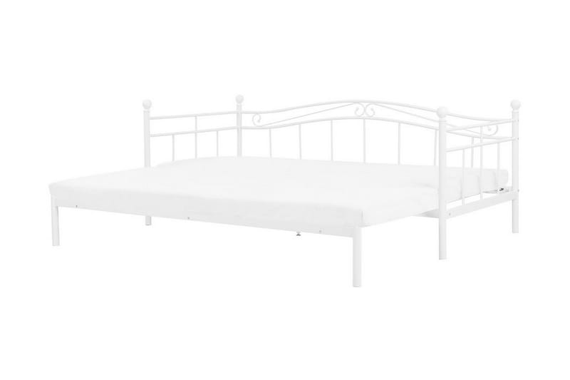 Säng Muggebo 160x200 cm - Vit - Utdragssäng