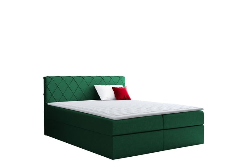 Gabin Sängpaket Kontinentalsäng 160x200 cm - Grön - Möbler - Säng - Kontinentalsäng