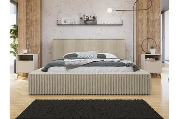 Gadi Sängram 140x200 cm - Beige - Möbler - Säng - Sängram & sängstomme