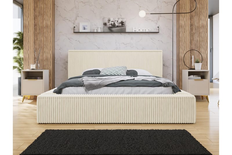 Gadi Sängram 140x200 cm - Beige - Möbler - Säng - Sängram & sängstomme