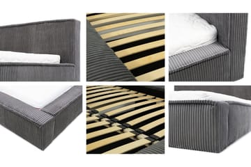 Gadi Sängram 140x200 cm - Gul - Möbler - Säng - Sängram & sängstomme