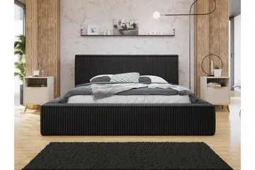 Gadi Sängram 140x200 cm - Svart - Möbler - Säng - Sängram & sängstomme