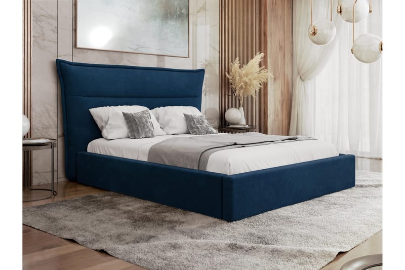 Gare Sängram 140x200 cm - Blå - Möbler - Säng - Sängram & sängstomme
