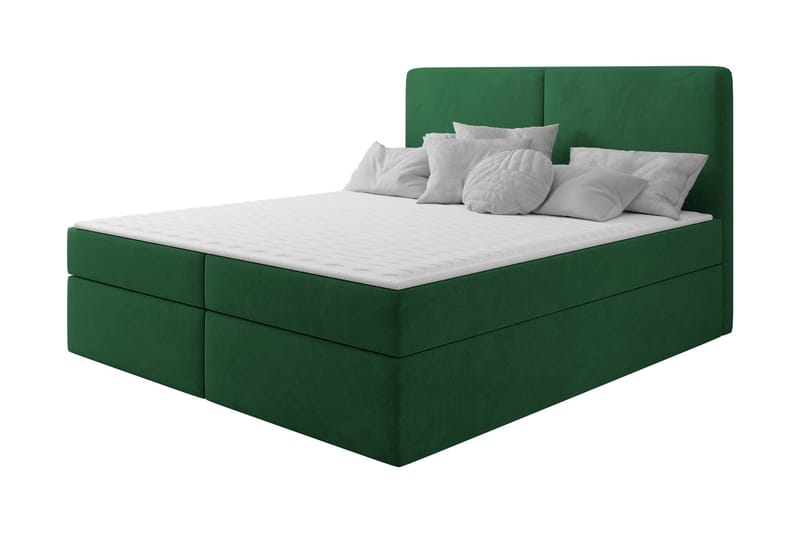 Garris Sängpaket Kontinentalsäng 140x200 cm - Grön - Möbler - Säng - Kontinentalsäng