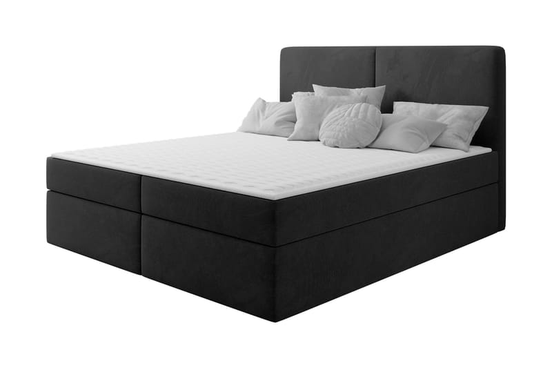 Garris Sängpaket Kontinentalsäng 140x200 cm - Svart - Möbler - Säng - Kontinentalsäng