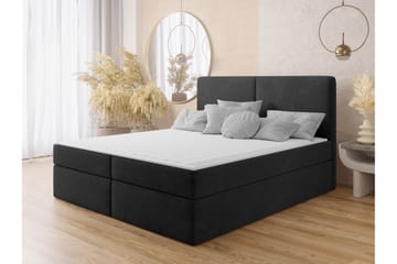 Garris Sängpaket Kontinentalsäng 160x200 cm - Svart - Möbler - Säng - Kontinentalsäng