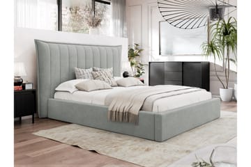 Garson Sängram 160x200 cm - Ljusgrå - Möbler - Säng - Sängram & sängstomme