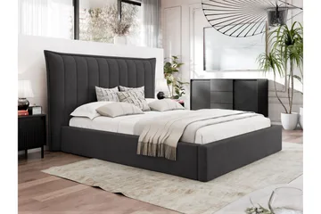 Garson Sängram 160x200 cm - Mörkgrå - Möbler - Säng - Sängram & sängstomme