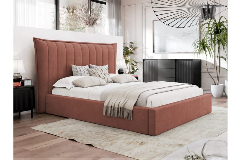 Garson Sängram 160x200 cm - Rosa - Möbler - Säng - Sängram & sängstomme