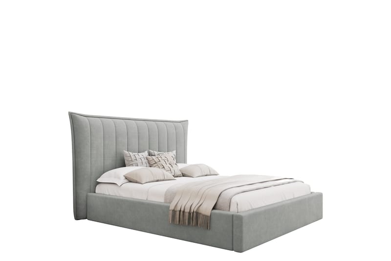 Garson Sängram 180x200 cm, Ljusgrå