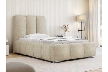 Gioia Sängram med Förvaring 90x200 cm - Beige - Möbler - Säng - Sängram & sängstomme