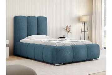 Gioia Sängram med Förvaring 90x200 cm - Blå - Möbler - Säng - Sängram & sängstomme