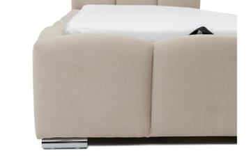 Gioia Sängram med Förvaring 90x200 cm - Grå - Möbler - Säng - Sängram & sängstomme