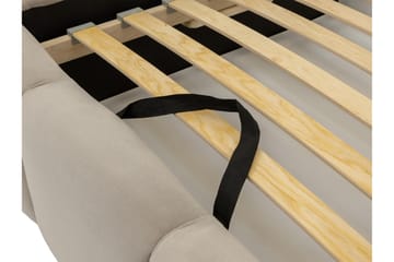 Gioia Sängram med Förvaring 90x200 cm - Grå - Möbler - Säng - Sängram & sängstomme