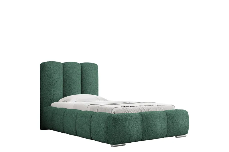 Gioia Sängram med Förvaring 90x200 cm - Grön - Möbler - Säng - Sängram & sängstomme