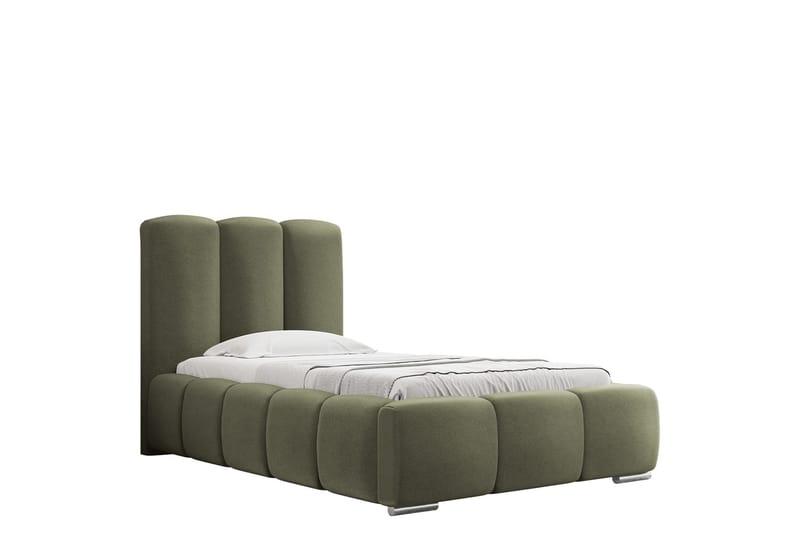 Gioia Sängram med Förvaring 90x200 cm - Grön - Möbler - Säng - Sängram & sängstomme