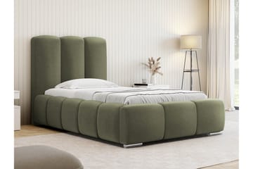 Gioia Sängram med Förvaring 90x200 cm - Grön - Möbler - Säng - Sängram & sängstomme