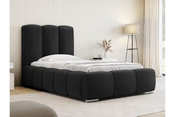 Gioia Sängram med Förvaring 90x200 cm - Svart - Möbler - Säng - Sängram & sängstomme