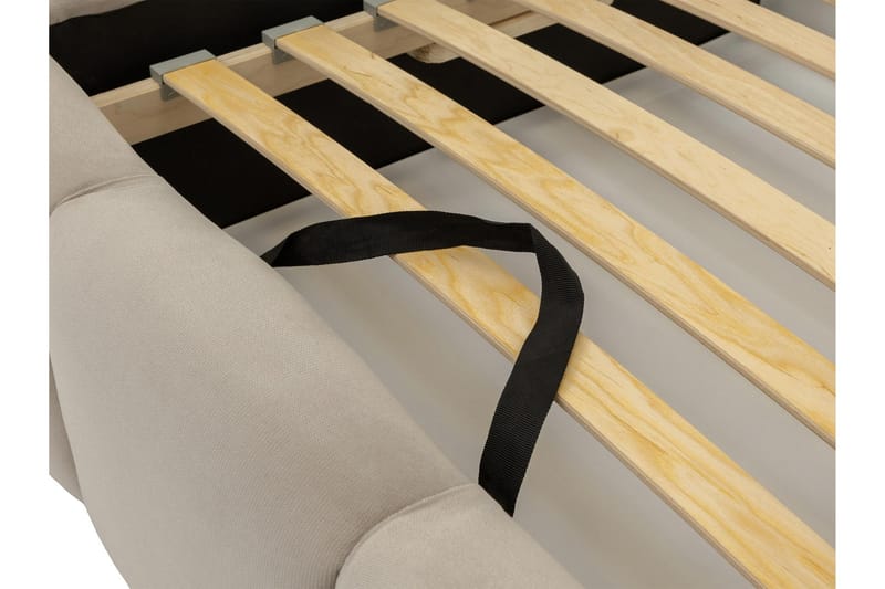 Gioia Sängram med Förvaring 90x200 cm - Vit - Möbler - Säng - Sängram & sängstomme