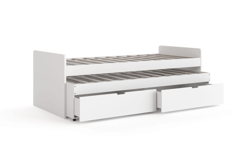 Granvik Sängram 90x200 cm utdragbar med extrasäng och förvaring - utan madrass - Möbler - Säng - Sängram & sängstomme