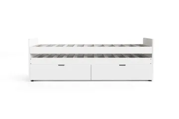 Granvik Sängram 90x200 cm utdragbar med extrasäng och förvaring - utan madrass - Möbler - Säng - Sängram & sängstomme