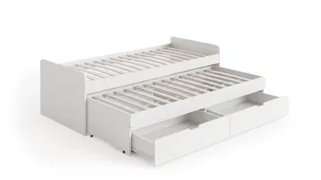 Granvik Sängram 90x200 cm utdragbar med extrasäng och förvaring - utan madrass - Möbler - Säng - Sängram & sängstomme