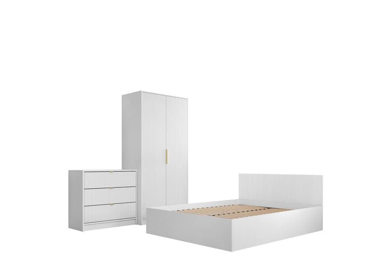 Gudelia Möbelset För Sovrum, Vit