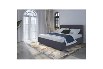 Hamar Sängram 200x180 cm - Grå - Möbler - Säng - Sängram & sängstomme