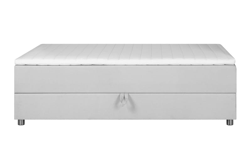 Happy Säng med Förvaring 120x200 - Ljusgrå - Säng med förvaring - Komplett sängpaket