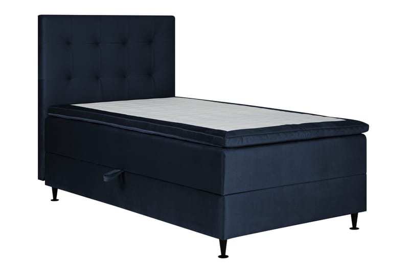 Happy Pluss Sängpaket Förvaring 90x200  - Mörkblå - Säng med förvaring - Komplett sängpaket