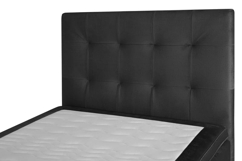Happy Pluss Sängpaket Förvaring 90x200  - Mörkgrå - Säng med förvaring - Komplett sängpaket