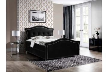 Hestra Lux Sängpaket Kontinentalsäng 120x200 cm - Svart - Möbler - Säng - Kontinentalsäng
