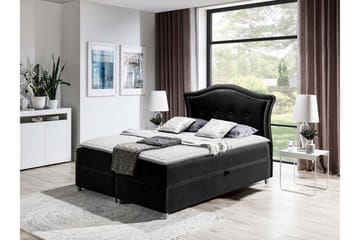 Hestra Sängpaket Kontinentalsäng 140x200 cm - Svart - Möbler - Säng - Kontinentalsäng