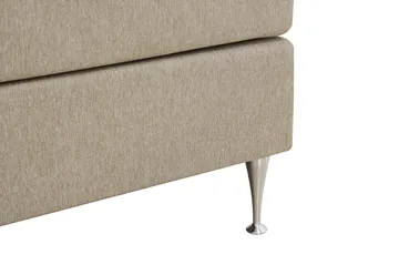 Hilton High Komplett Sängpaket 160x200 cm - Beige - Möbler - Säng - Kontinentalsäng