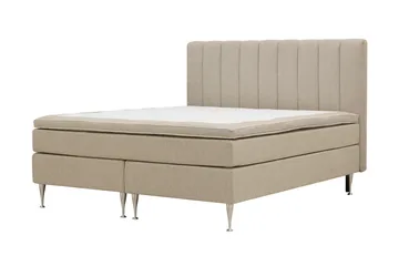 Hilton High Komplett Sängpaket 160x200 cm - Beige - Möbler - Säng - Kontinentalsäng