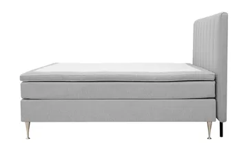 Hilton High Komplett Sängpaket 160x200 cm - Grå - Möbler - Säng - Kontinentalsäng