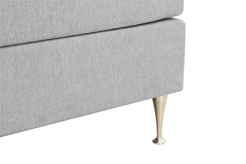 Hilton High Komplett Sängpaket 160x200 cm - Grå - Möbler - Säng - Kontinentalsäng